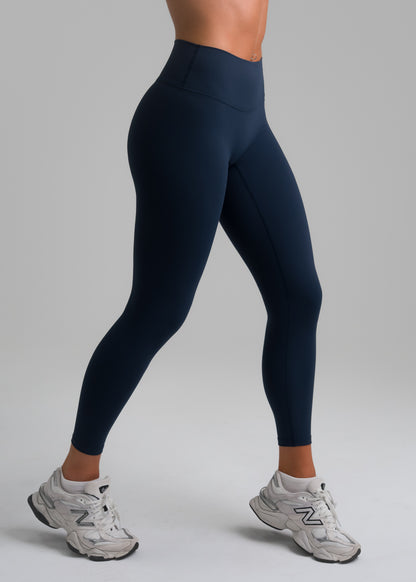 Adapt Mid-Rise Leggings - Deep Tide