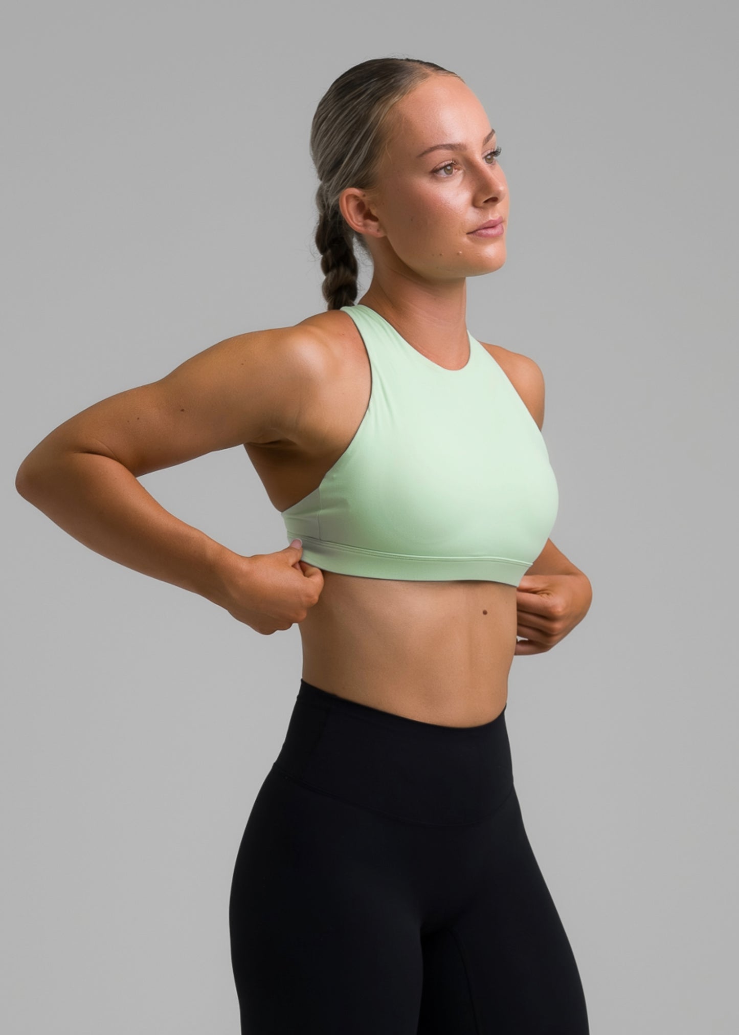 Hybrid Performance Bra - Lime