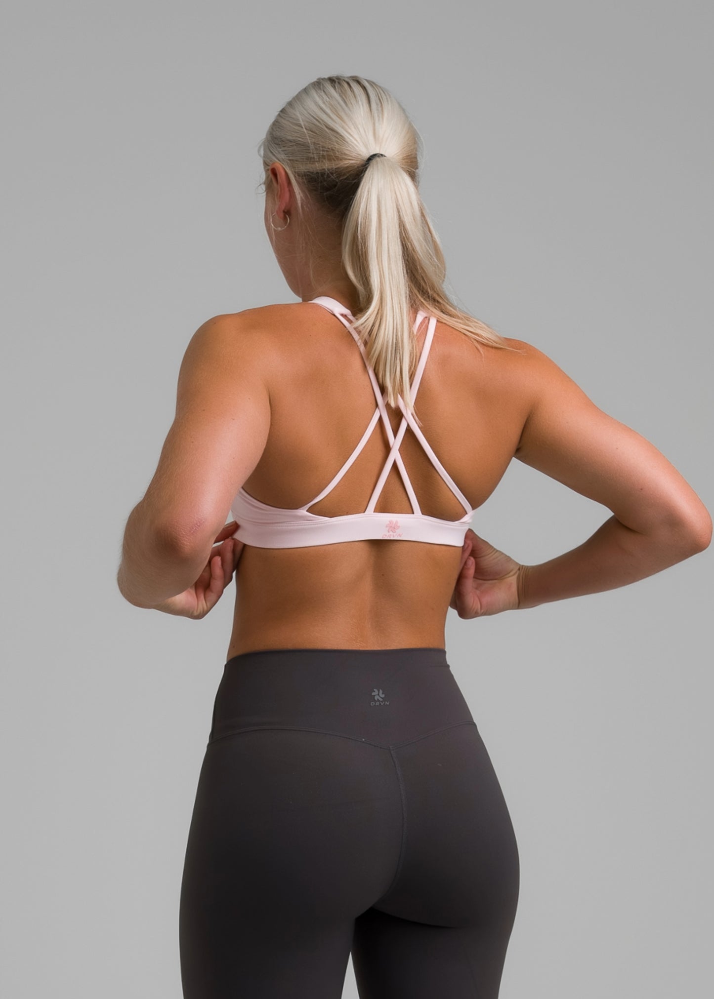 Hybrid Performance Bra - Petal Pink