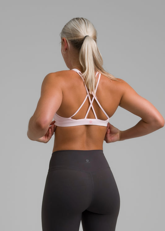 Hybrid Performance Bra - Petal Pink