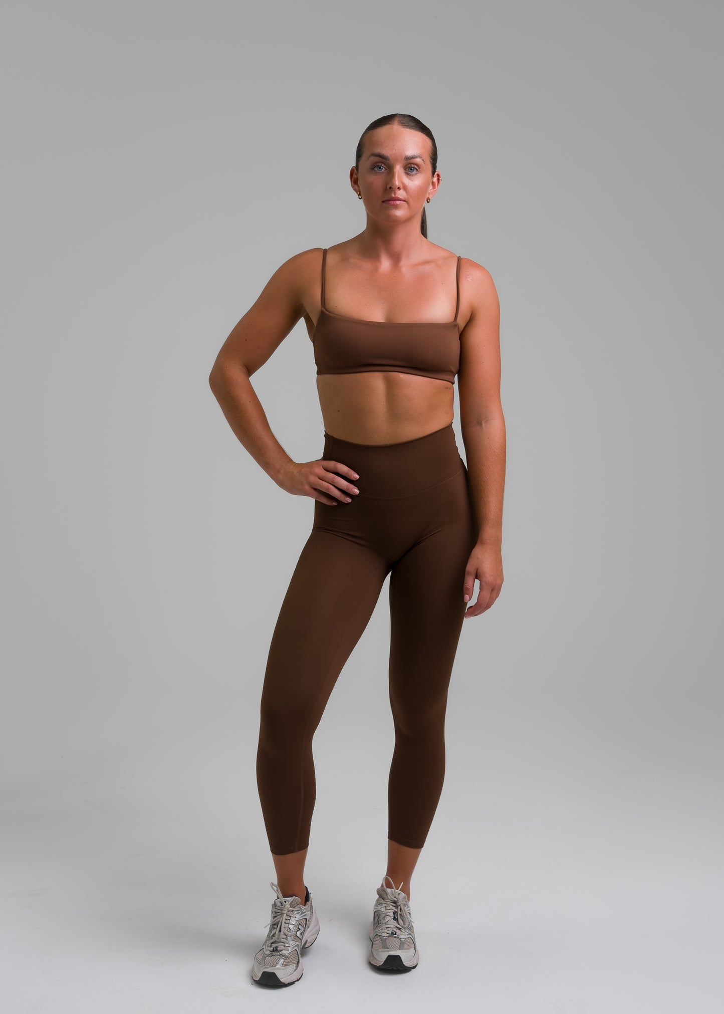 Adapt Mid-Rise Leggings - Cocoa