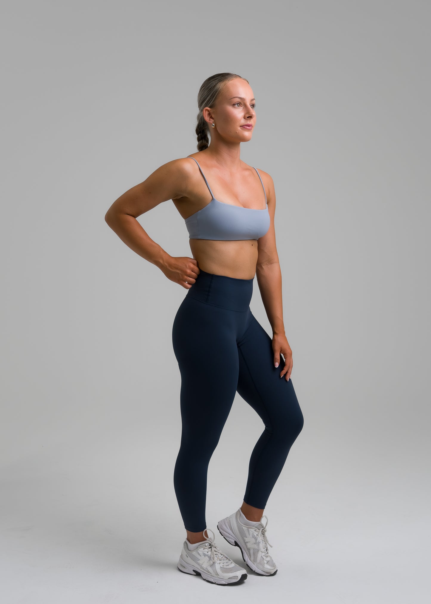 Adapt Mid-Rise Leggings - Deep Tide