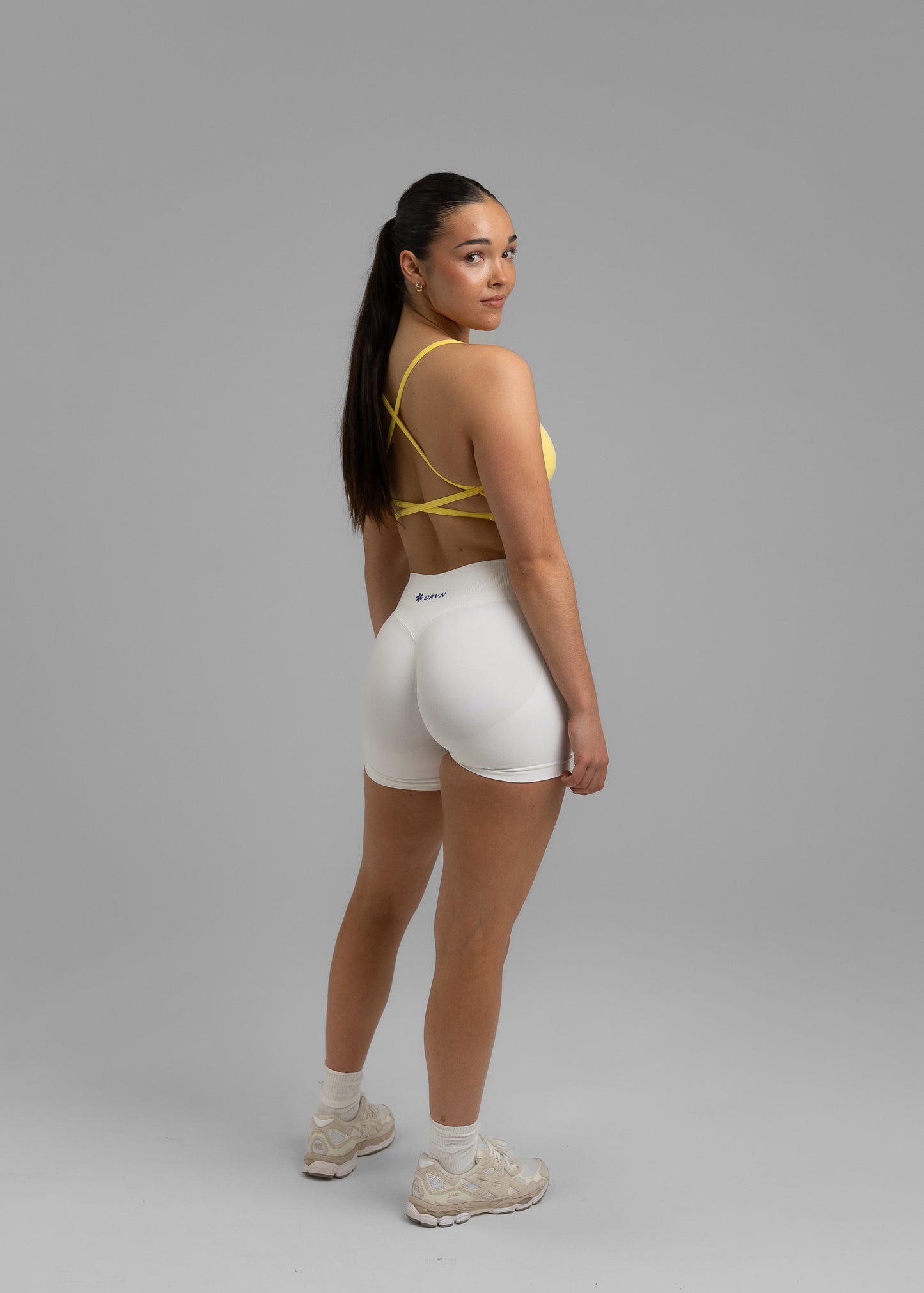 Tempo Sports Bra - Custard