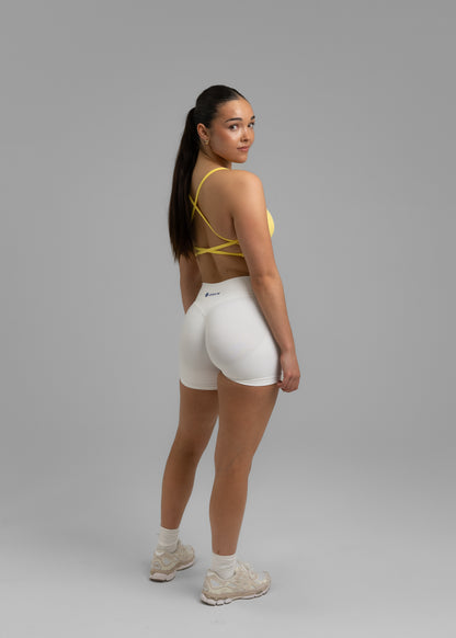 Tempo Sports Bra - Custard