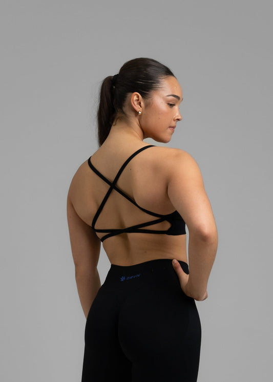 Tempo Sports Bra - Black