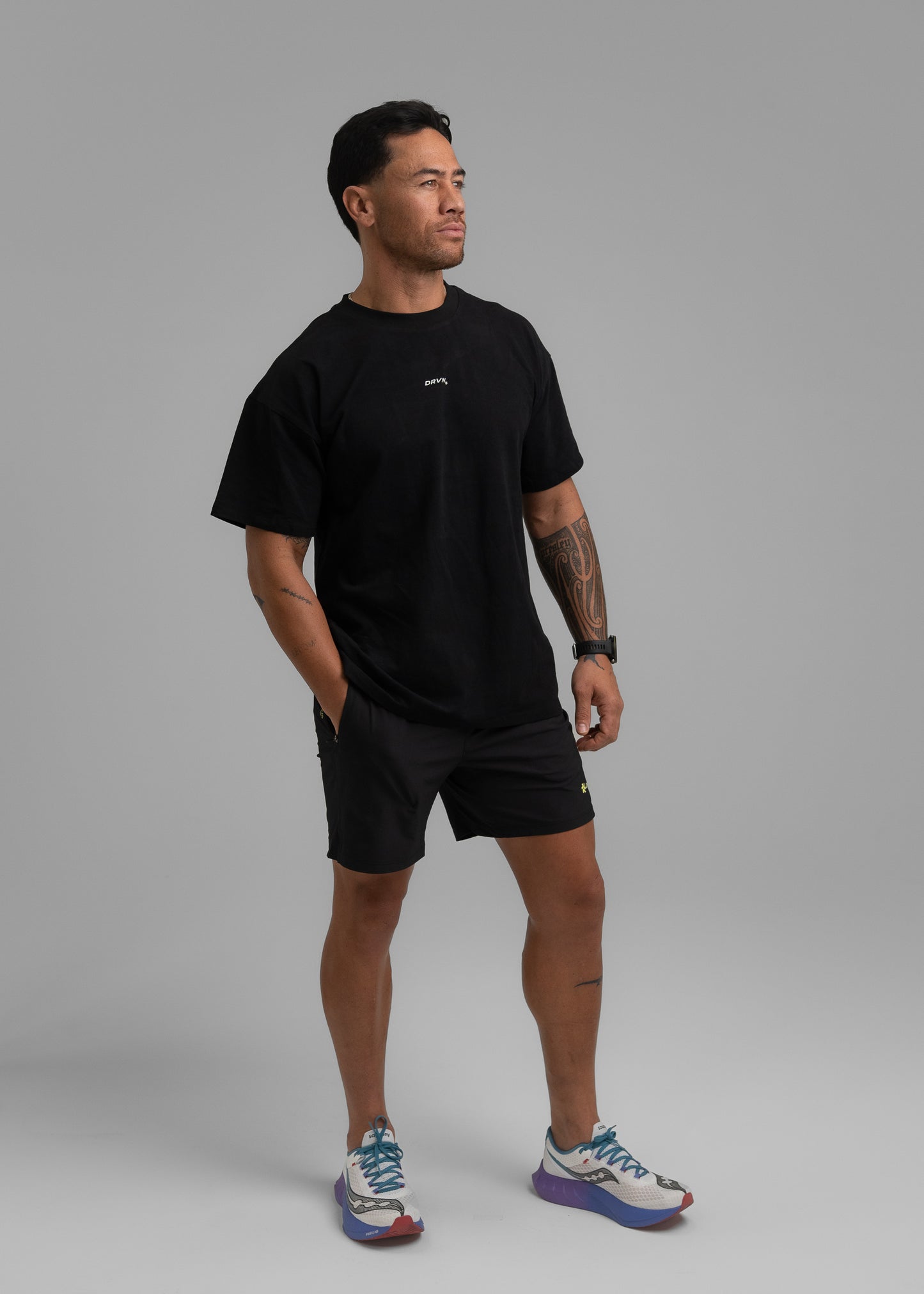 Origin AirLite Oversized Tee - Black