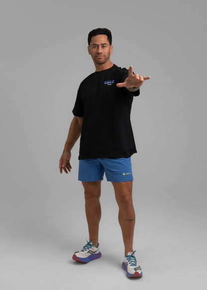 WOD CLUB AirLite Oversize Tee - Black