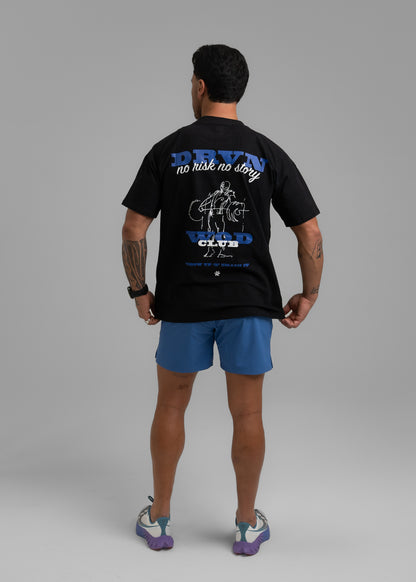 WOD CLUB AirLite Oversize Tee - Black