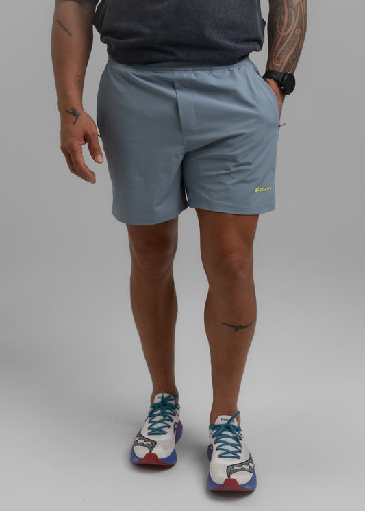 MISSILE IGNITION 6" LINED PERFORMANCE SHORTS - Cement Blue