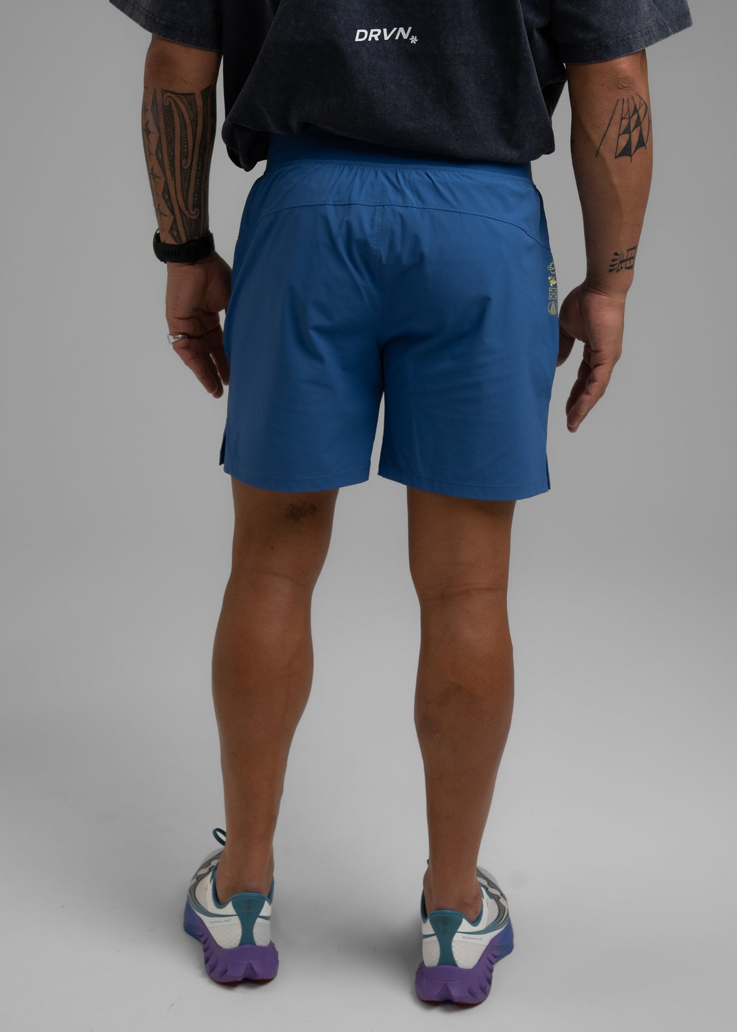 MISSILE IGNITION 6" LINERLESS PERFORMANCE SHORTS - DRVN Blue