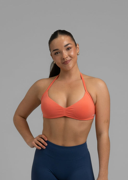 Minimal Sports bra - Coral Rose