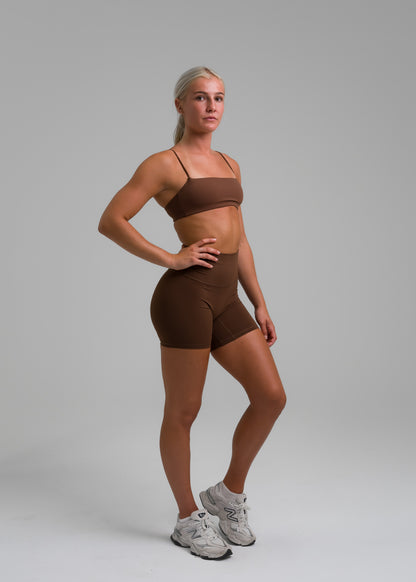 Adapt High-Rise Shorts 6" - Cocoa